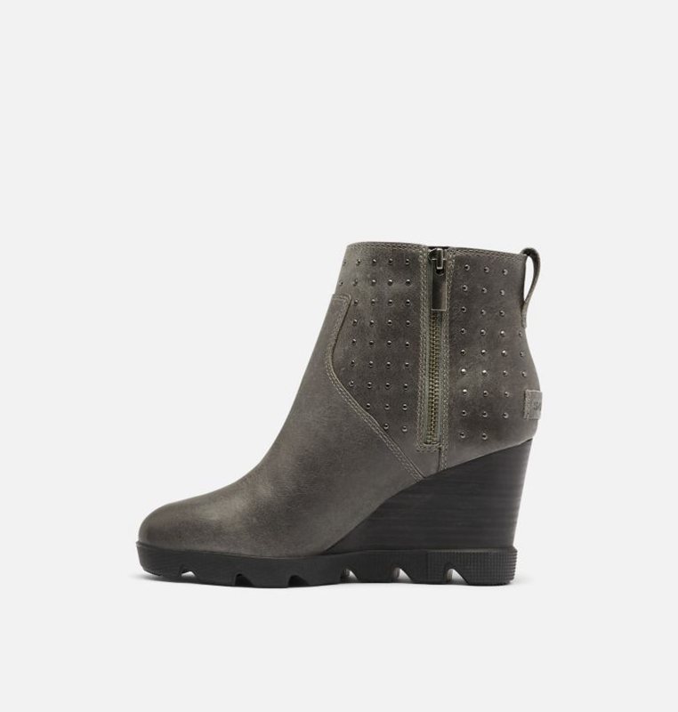 Wedges Sorel Mujer - Joan Uptown™ Stud Bootie Gris Oscuro - 20685-SPDF